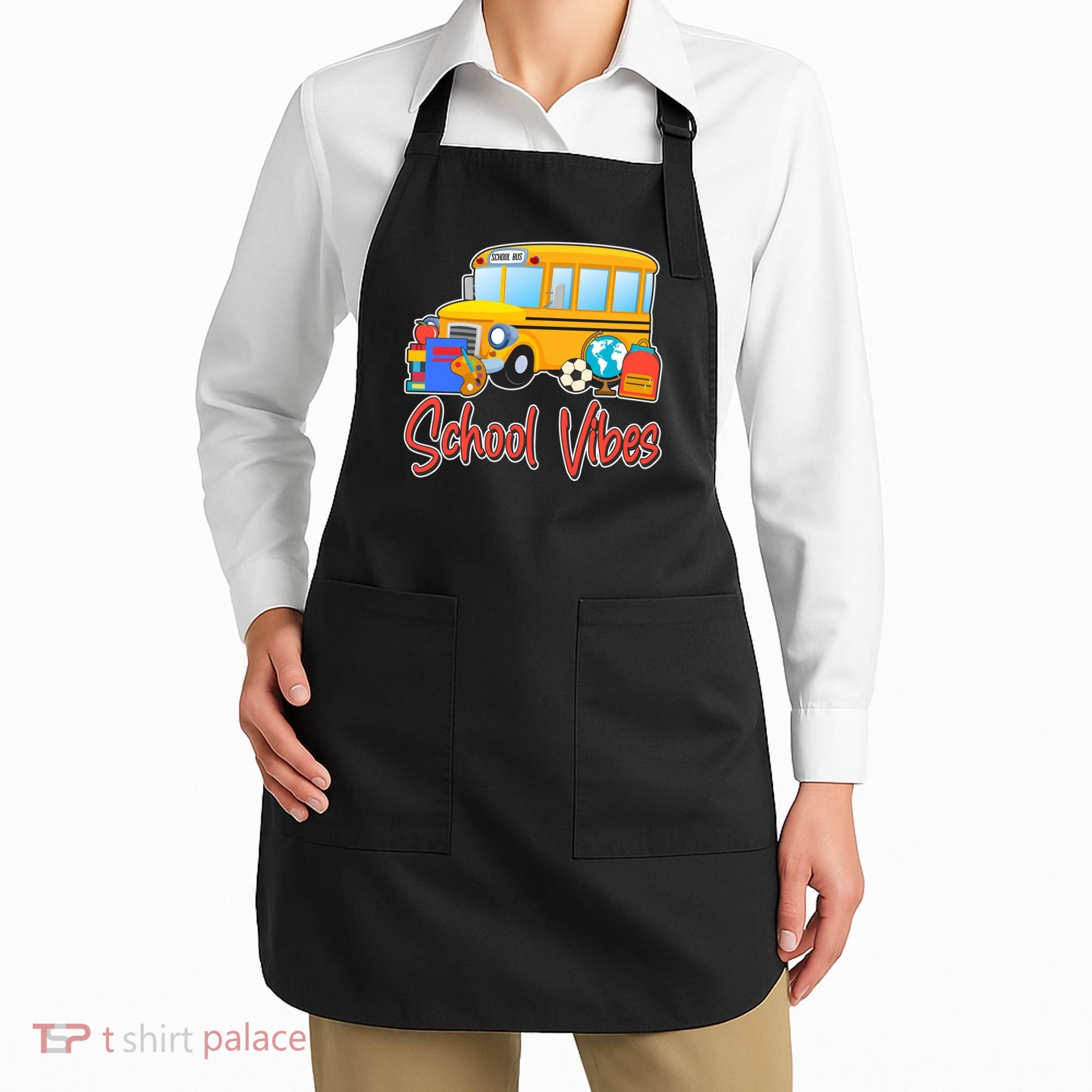 School Vibes Back to School Apron