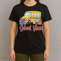 School Vibes Back to School T-Shirt thumb 4