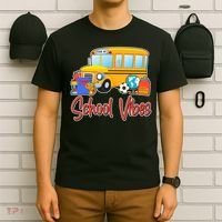 School Vibes Back to School T-Shirt thumb 6