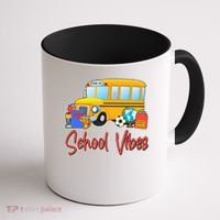 School Vibes Back to School Coffee Mug thumb 1