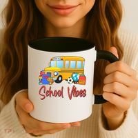 School Vibes Back to School Coffee Mug thumb 3