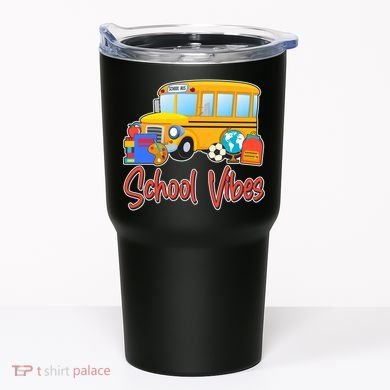 School Vibes Back to School Tumbler