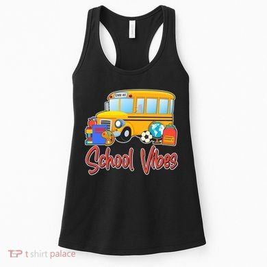 School Vibes Back to School Women's Tank Top