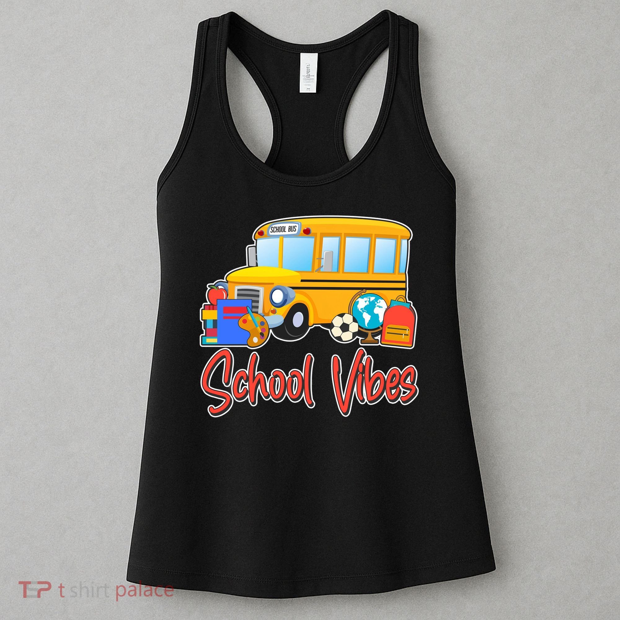 School Vibes Back to School Women's Tank Top