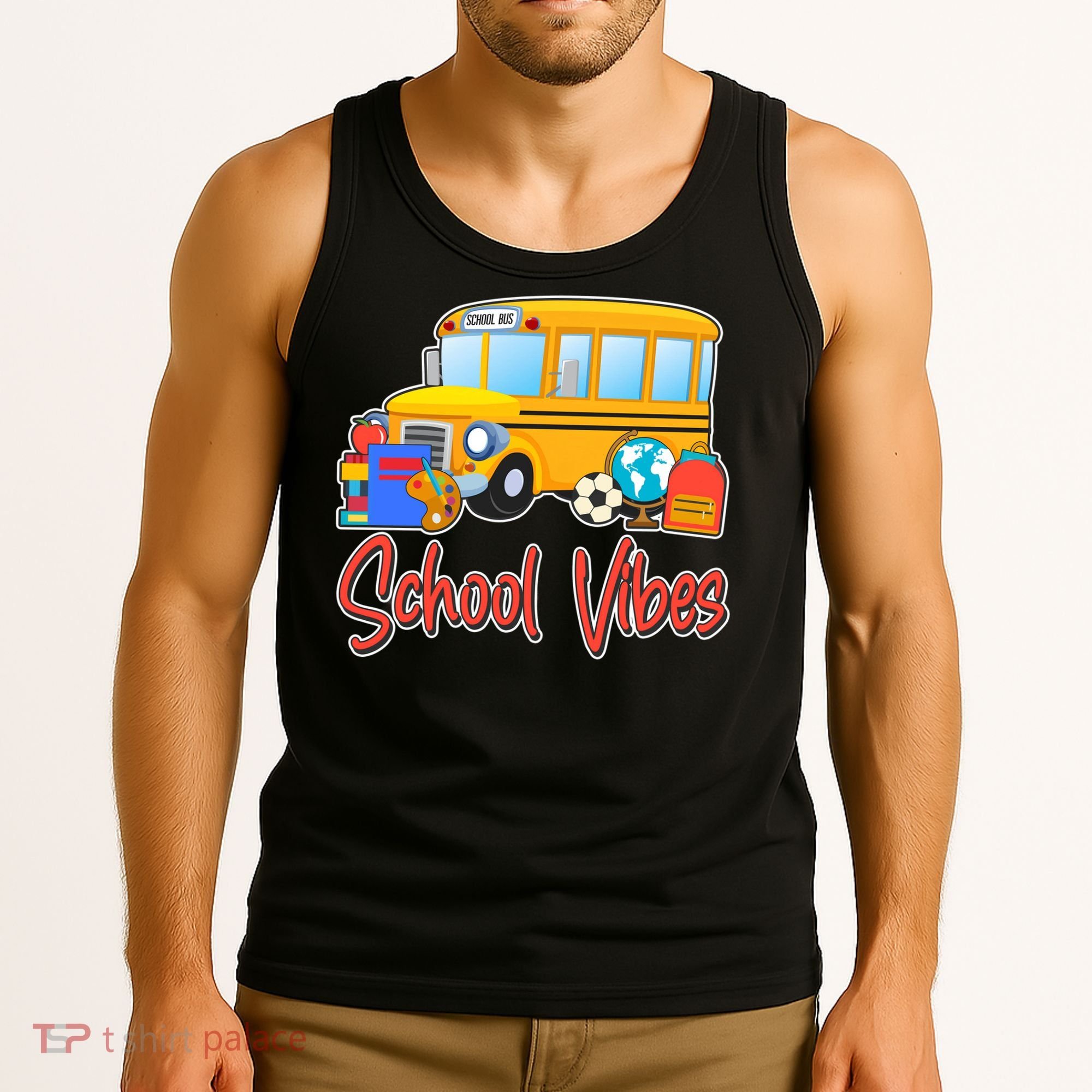 School Vibes Back to School Tank Top
