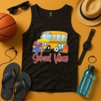 School Vibes Back to School Tank Top thumb 4