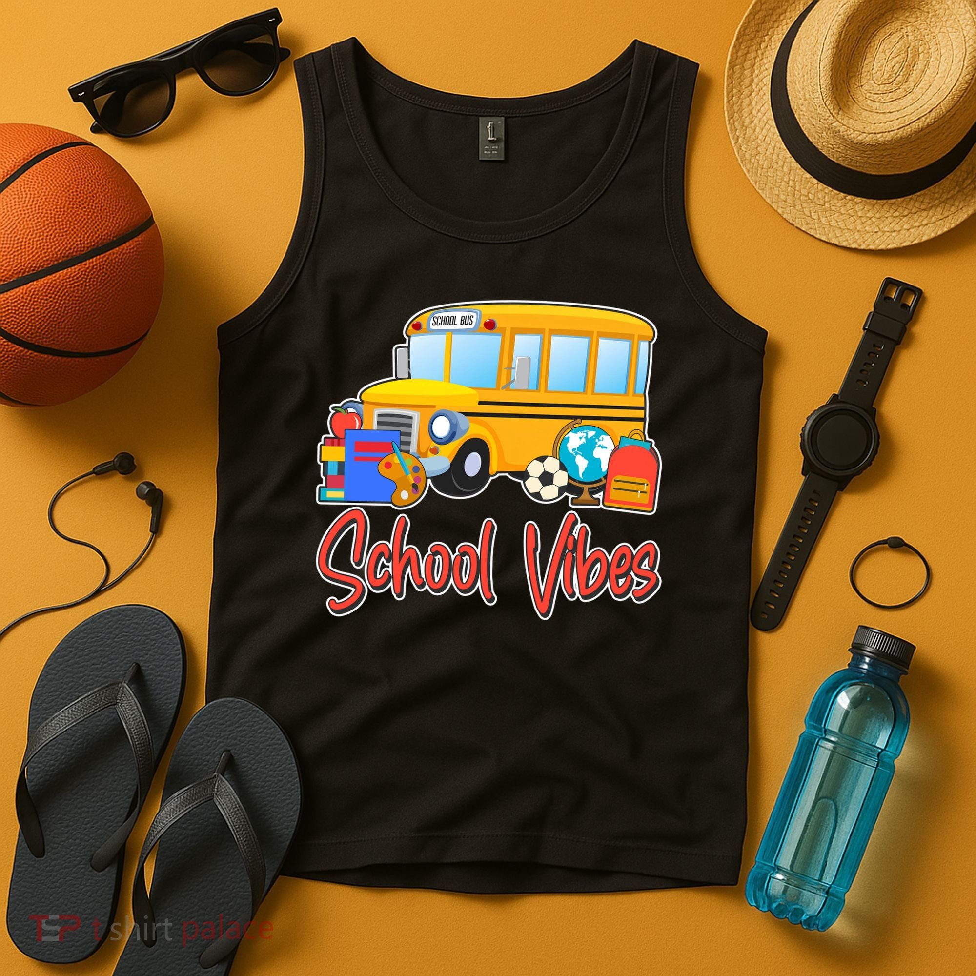 School Vibes Back to School Tank Top