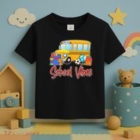 School Vibes Back to School Toddler T-Shirt thumb 3