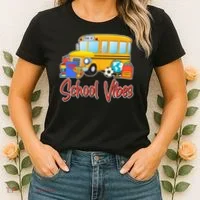 School Vibes Back to School Women's T-Shirt thumb 2