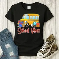 School Vibes Back to School Women's T-Shirt thumb 3