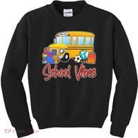 School Vibes Back to School Kids Sweatshirt thumb 0