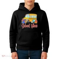 School Vibes Back to School Kids Hoodie thumb 4