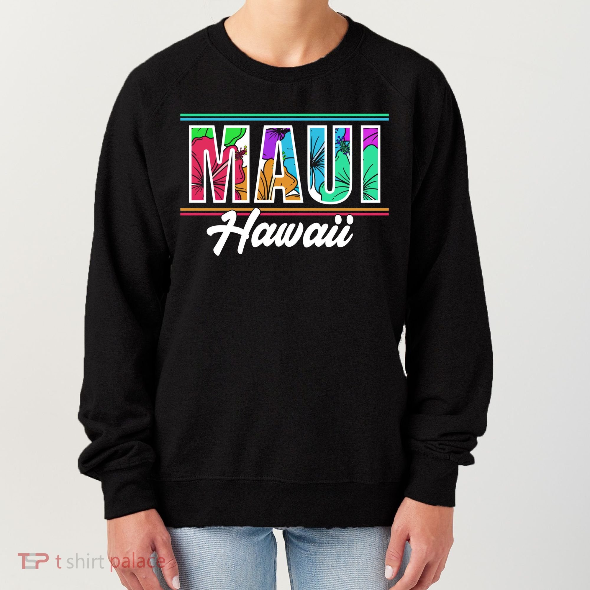 Summer Vacation Beach Maui Hawaii Gift Women's Sweatshirt