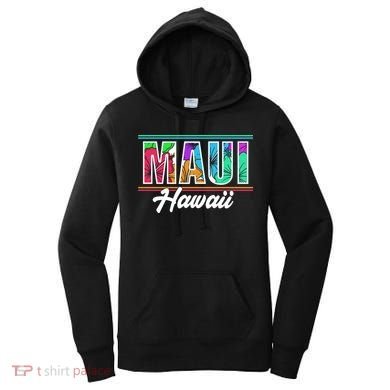Summer Vacation Beach Maui Hawaii Gift Women's Hoodie