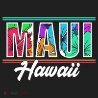 Summer Vacation Beach Maui Hawaii Gift Golf Towel thumb 3
