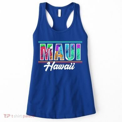 Summer Vacation Beach Maui Hawaii Gift Women's Tank Top