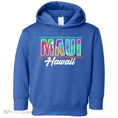 Summer Vacation Beach Maui Hawaii Gift Toddler Hoodie