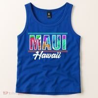 Summer Vacation Beach Maui Hawaii Gift Tank Top thumb 2