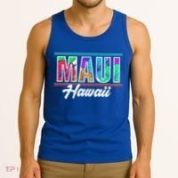 Summer Vacation Beach Maui Hawaii Gift Tank Top thumb 3