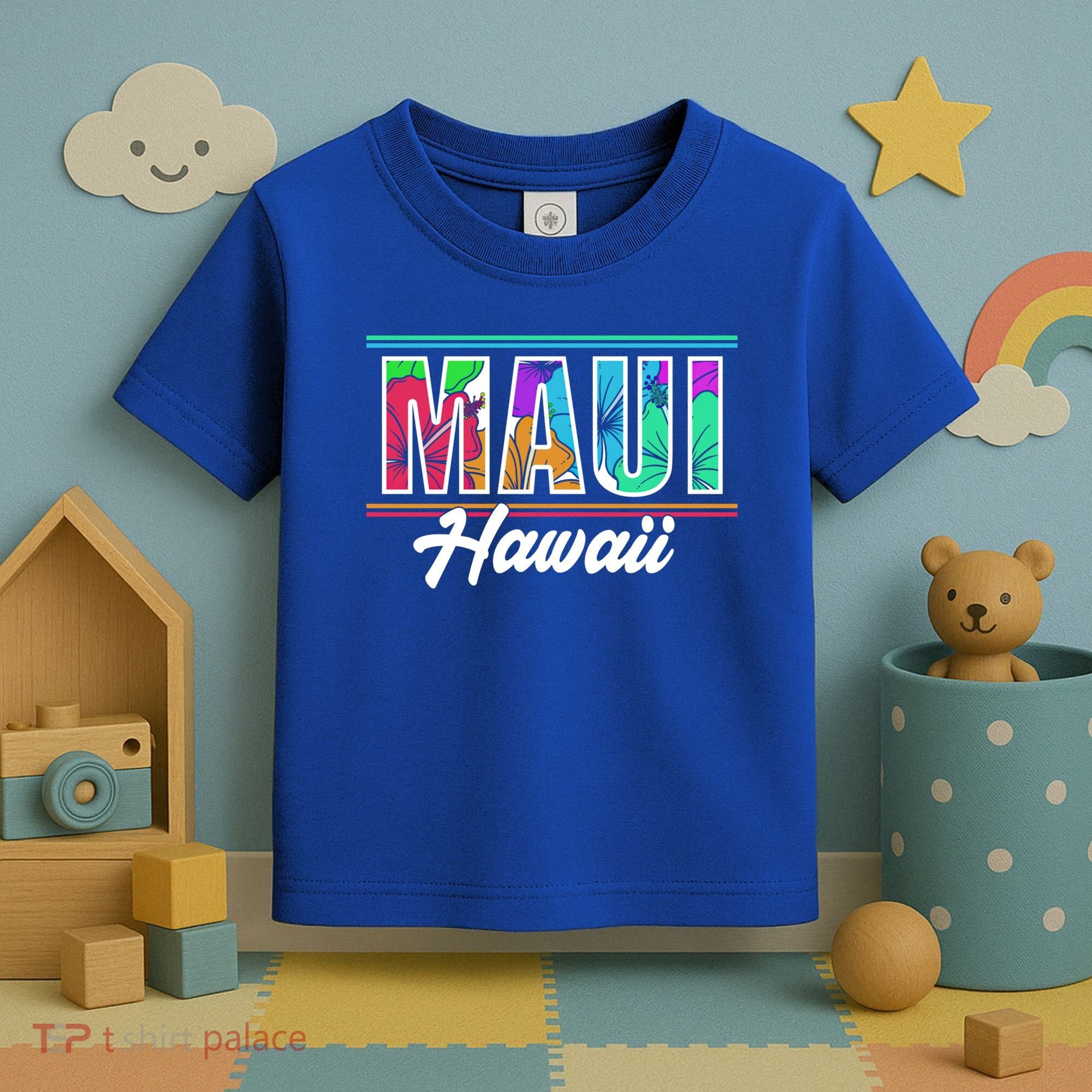 Summer Vacation Beach Maui Hawaii Gift Toddler T-Shirt
