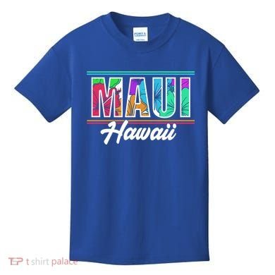 Summer Vacation Beach Maui Hawaii Gift Kids T-Shirt