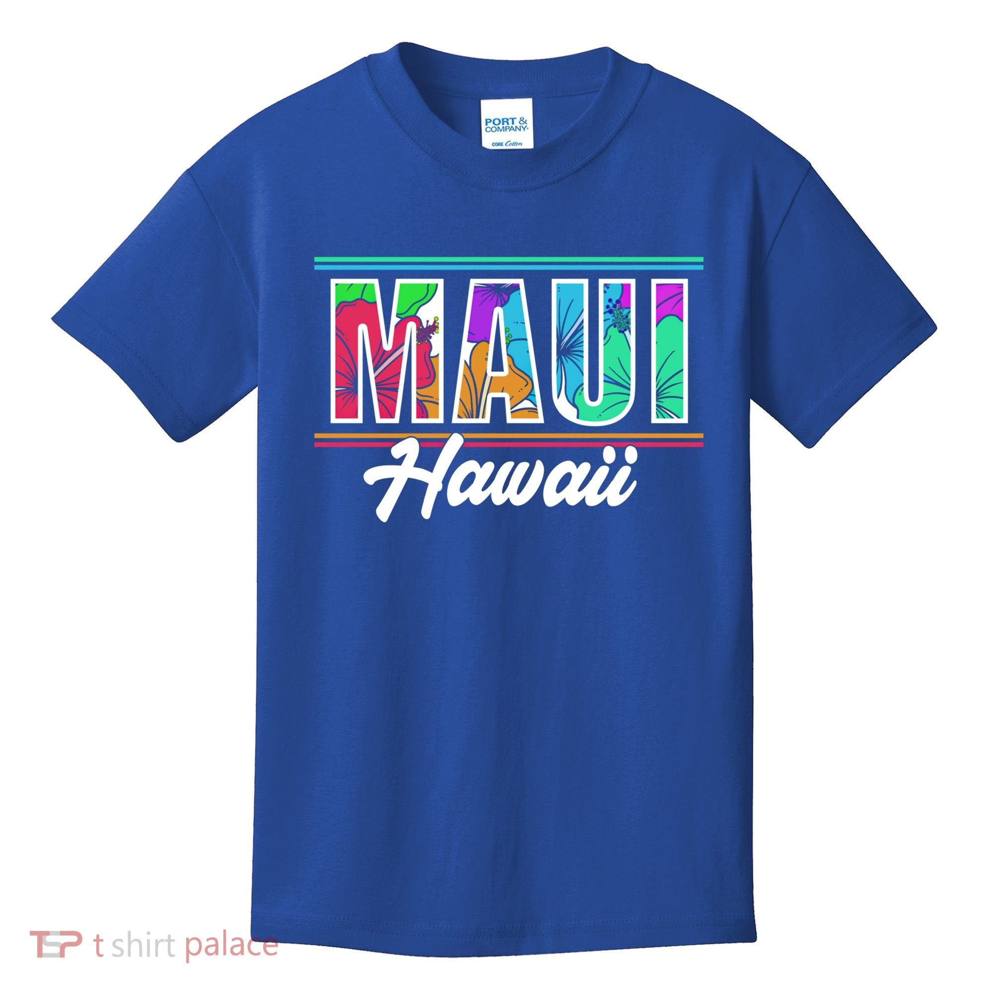 Summer Vacation Beach Maui Hawaii Gift Kids T-Shirt