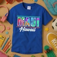 Summer Vacation Beach Maui Hawaii Gift Kids T-Shirt thumb 3