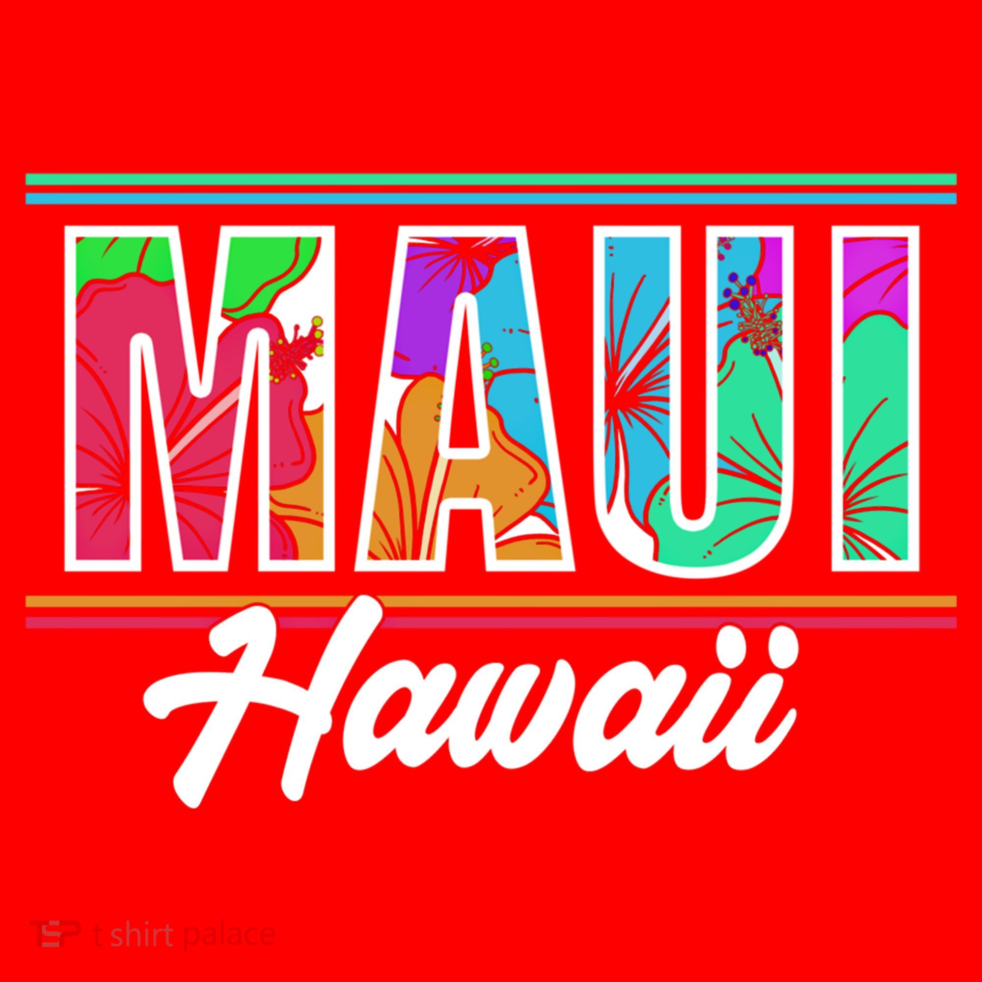 Summer Vacation Beach Maui Hawaii Gift Santa Hat