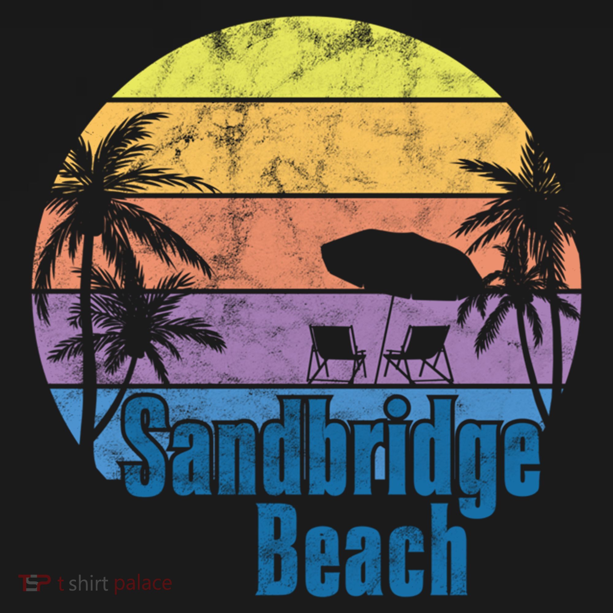 Sandbridge Virginia Beach Retro Sunset Family Beach Vacation Cute Gift Women's Hoodie