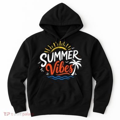 Summer Vibes Beach Lovers And Sun Seekers Hoodie