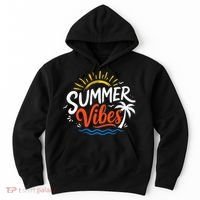 Summer Vibes Beach Lovers And Sun Seekers Hoodie thumb 0