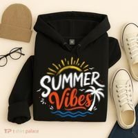 Summer Vibes Beach Lovers And Sun Seekers Hoodie thumb 4