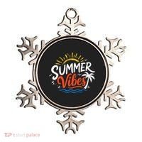 Summer Vibes Beach Lovers And Sun Seekers Ornament thumb 0