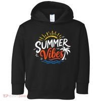 Summer Vibes Beach Lovers And Sun Seekers Toddler Hoodie thumb 0