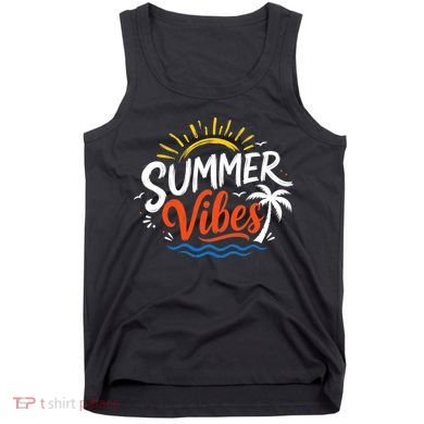 Summer Vibes Beach Lovers And Sun Seekers Tank Top