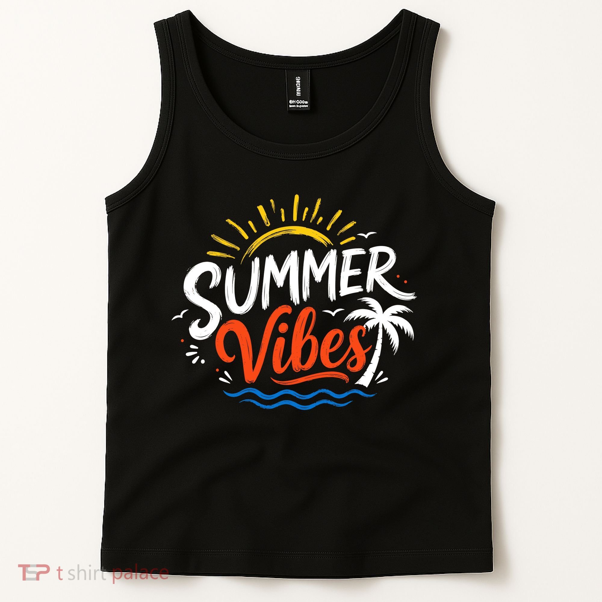 Summer Vibes Beach Lovers And Sun Seekers Tank Top