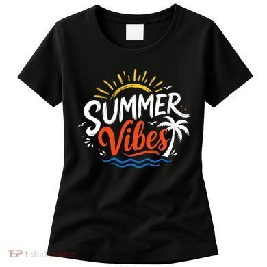 Summer Vibes Beach Lovers And Sun Seekers Women's T-Shirt
