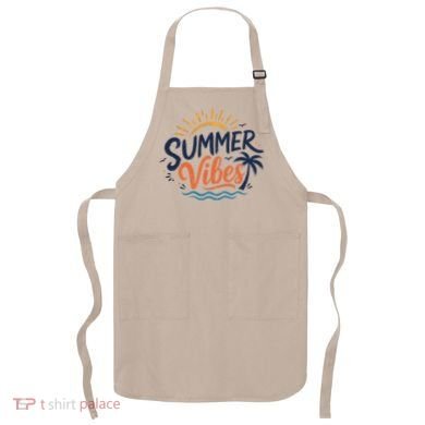Summer Vibes Beach Lovers And Sun Seekers Apron