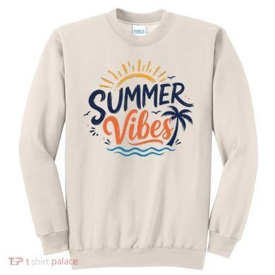 Summer Vibes Beach Lovers And Sun Seekers Sweatshirt