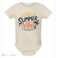 Summer Vibes Beach Lovers And Sun Seekers Baby Bodysuit thumb 0
