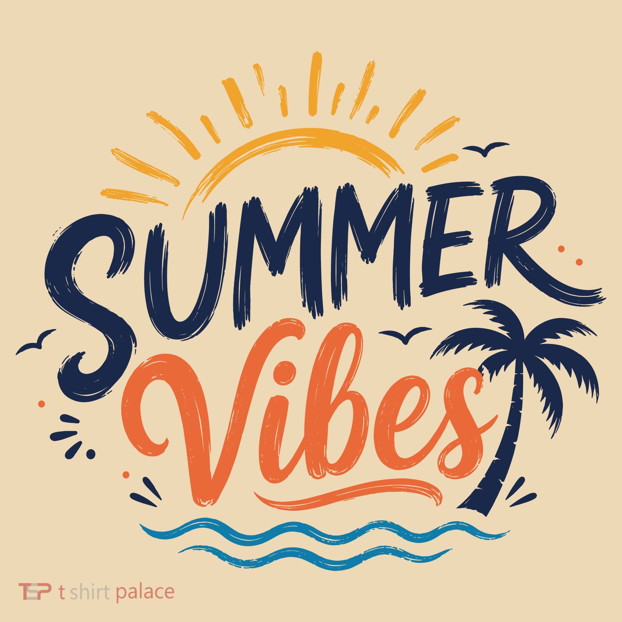 Summer Vibes Beach Lovers And Sun Seekers Toddler T-Shirt