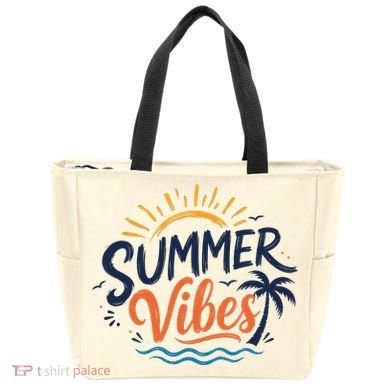 Summer Vibes Beach Lovers And Sun Seekers Tote Bag