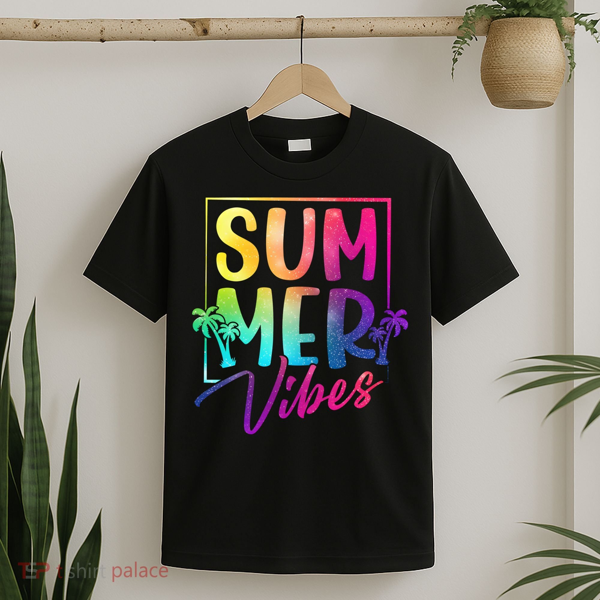 Summer Vibes Beach Sunset T-Shirt