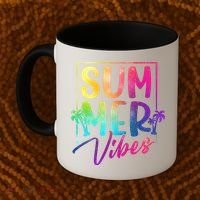 Summer Vibes Beach Sunset Coffee Mug thumb 2