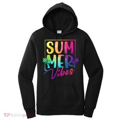 Summer Vibes Beach Sunset Women's Hoodie