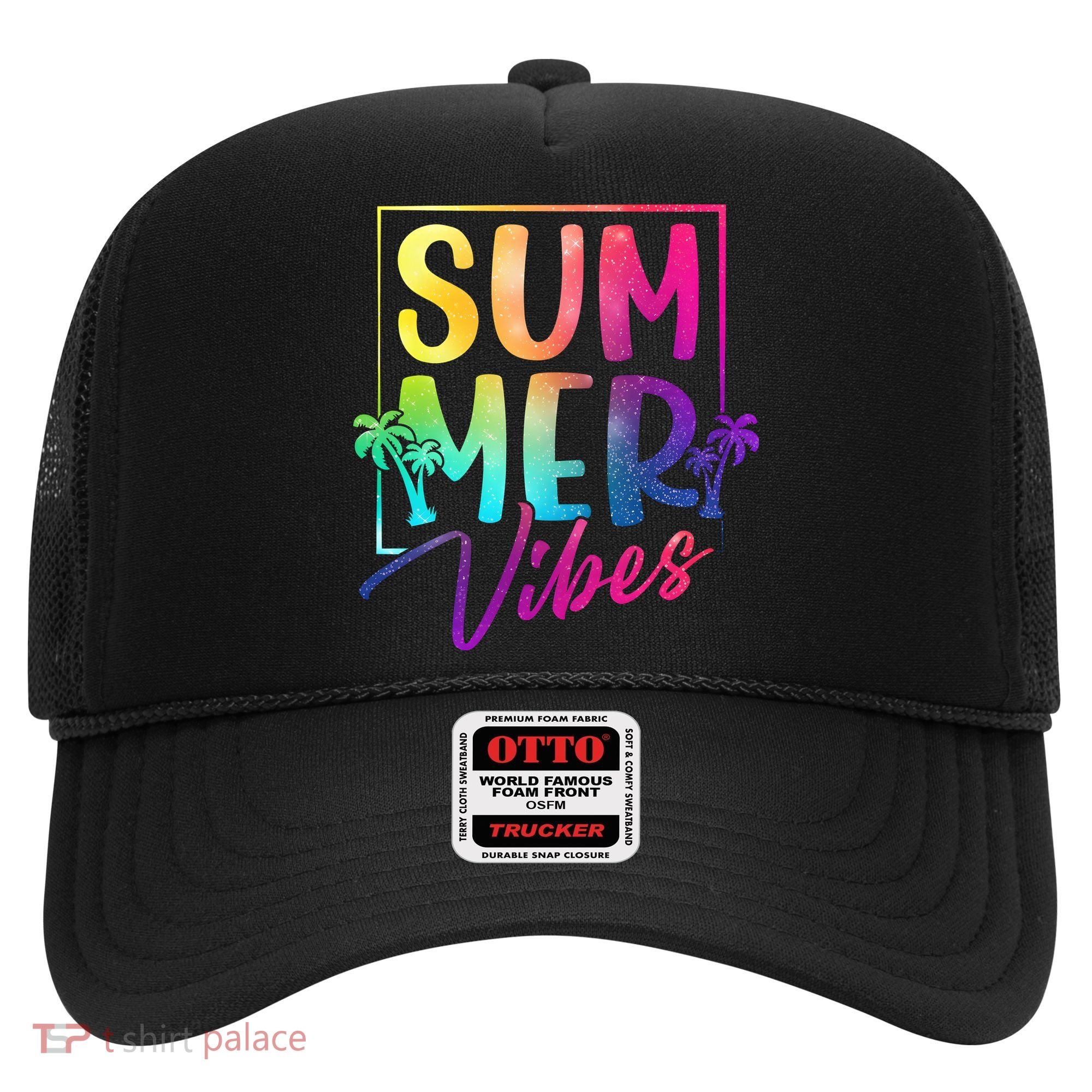 Summer Vibes Beach Sunset Hat