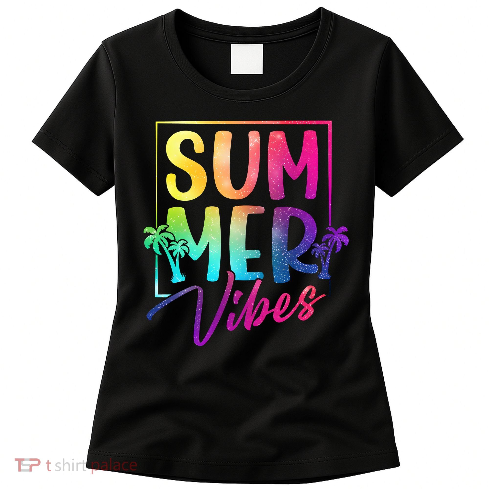 Summer Vibes Beach Sunset Women's T-Shirt