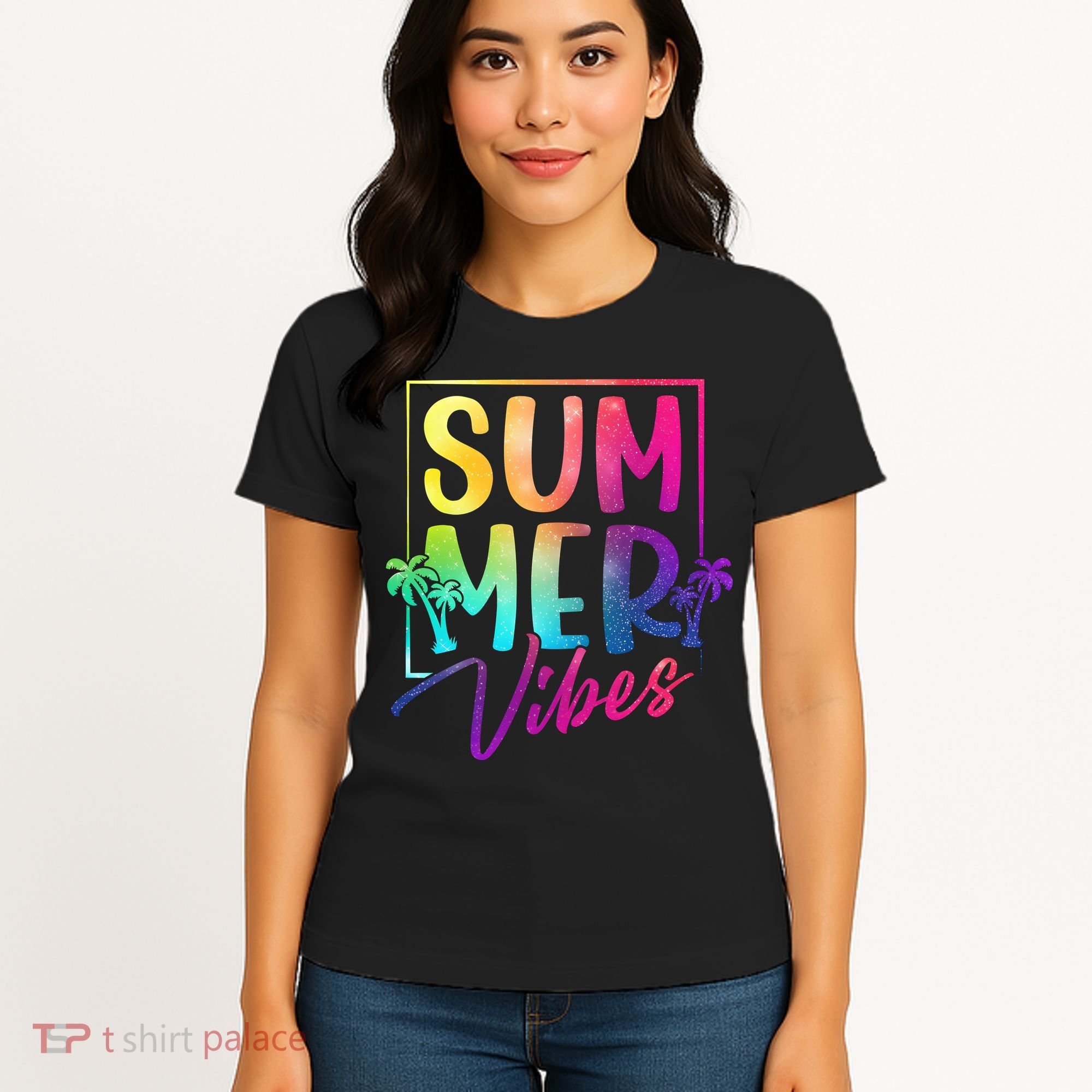 Summer Vibes Beach Sunset Women's T-Shirt