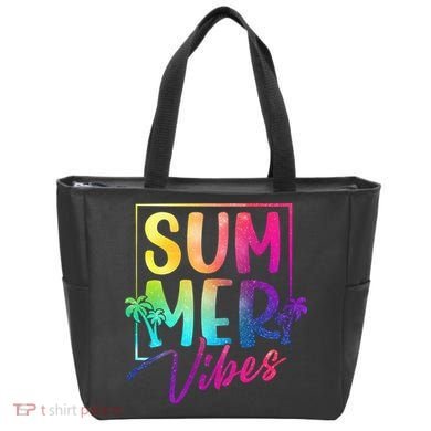 Summer Vibes Beach Sunset Tote Bag