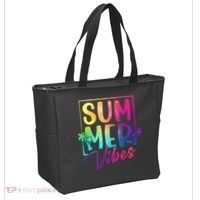 Summer Vibes Beach Sunset Tote Bag thumb 2